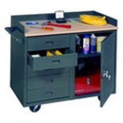 Mobile Service Benches and Cabinets