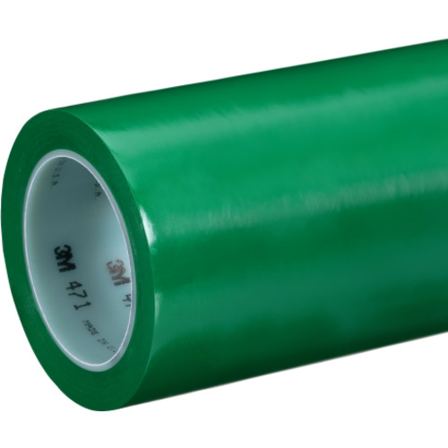3M Vinyl Tape 471 Green 48″ × 36 yd Untrimmed